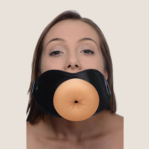 Butt face gag