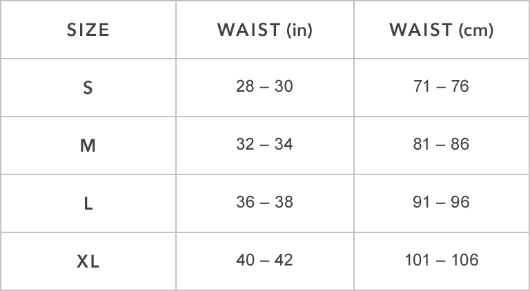 cocksox size chart