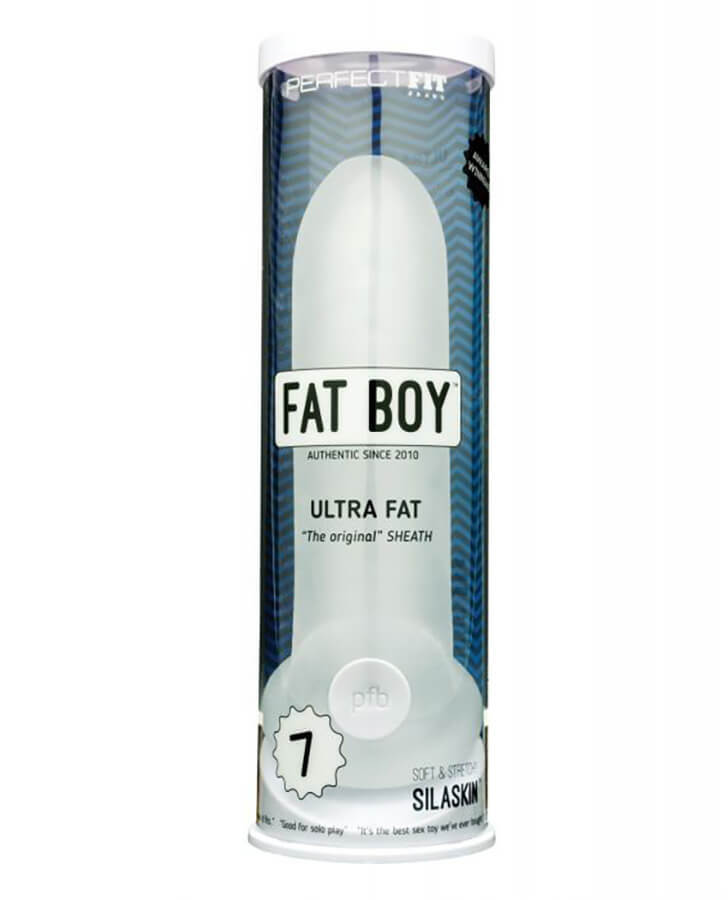 Fat Boy Clear Penis sheath for added girth Fat Boy Clear Penis sheath for added girth