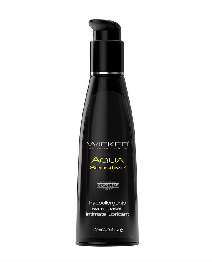 Wicked Hypoallergenic Aqua Sensitive Water-Based Lubricant